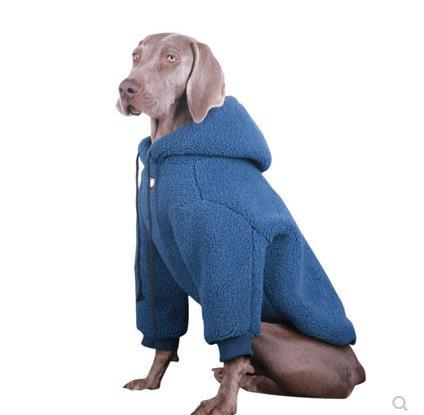 Blue Dog Hoodie – Puffy Heroes