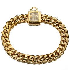 Gold Dog Collar