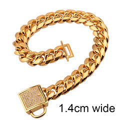 Gold Dog Collar
