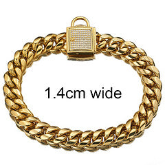 Gold Dog Collar