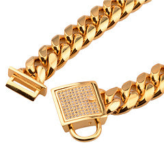 Gold Dog Collar