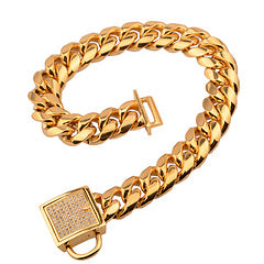 Gold Dog Collar