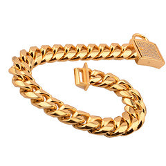 Gold Dog Collar