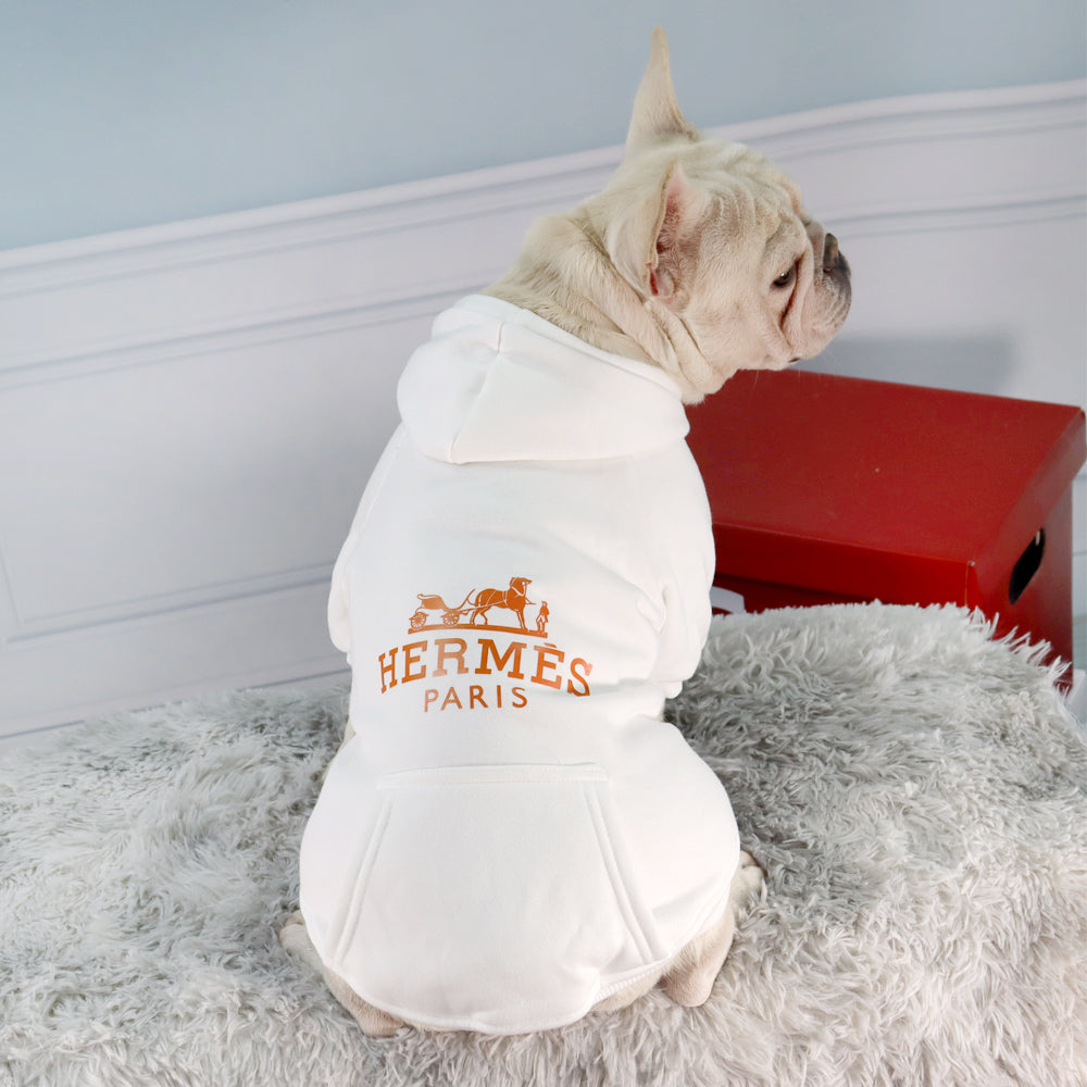 Small Dog Sweater Hermees Hoodie