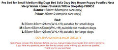 Pupreme 3 Piece Dog Pet Bed Set